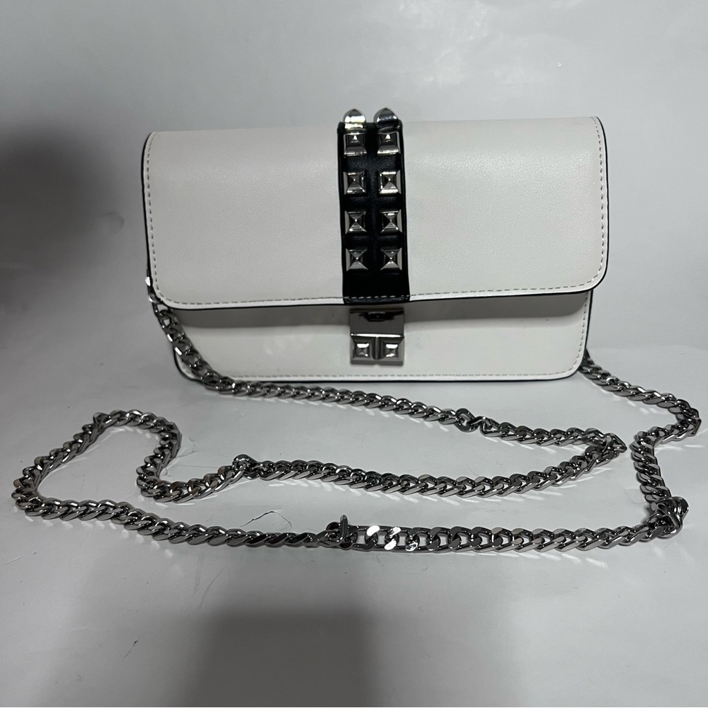 Forever 21 | White Studded Purse